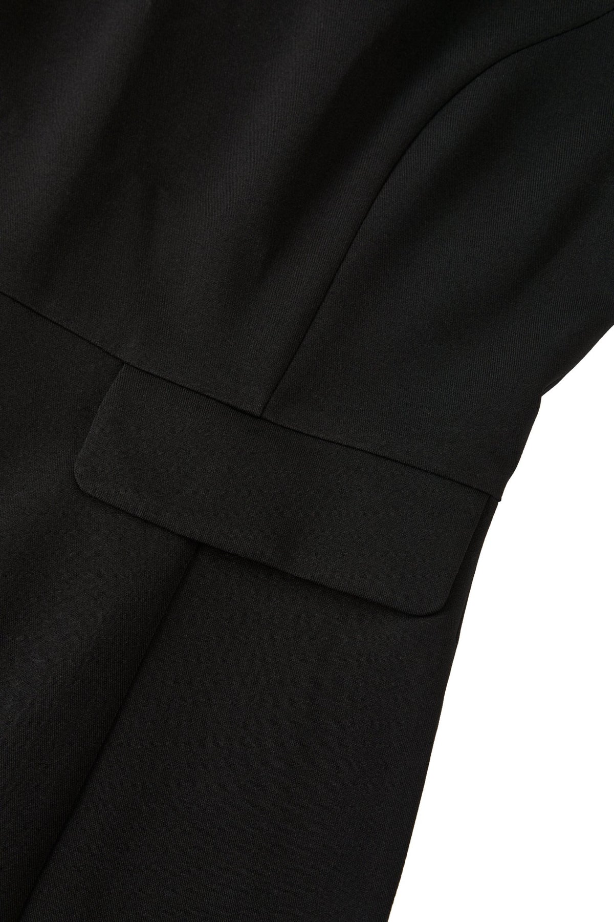 Three Proof Finish A-Shape Round Neck Dress