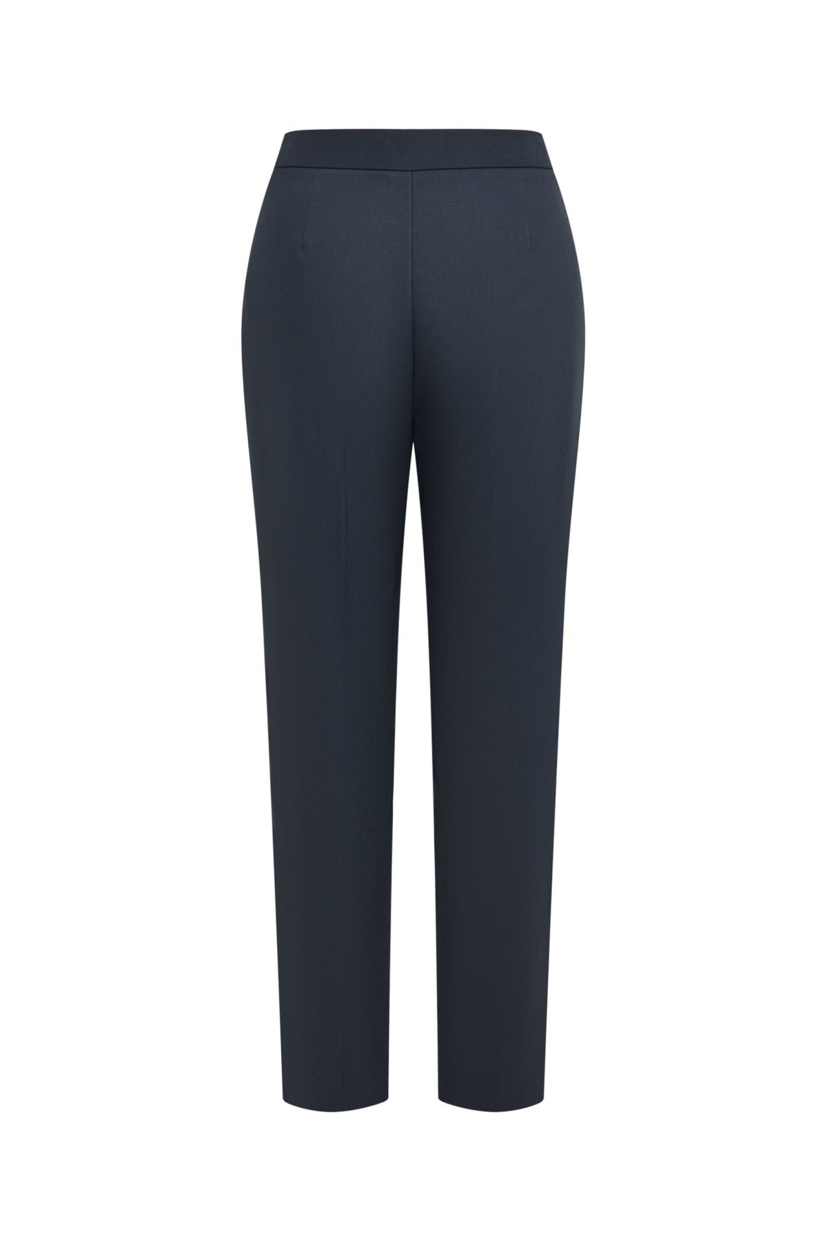 Poly Rayon Twill Cigarette Suit Pants