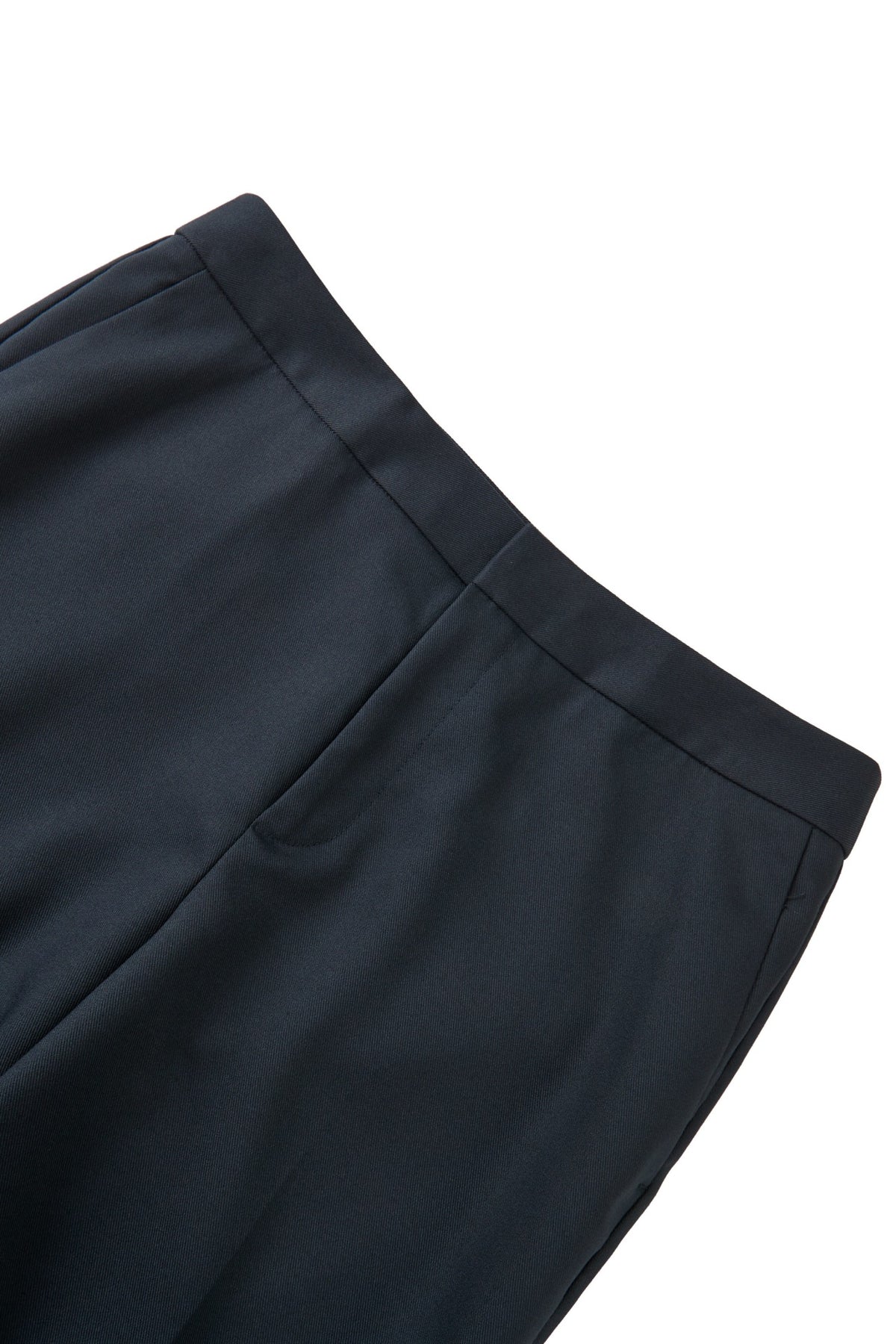 Poly Rayon Twill Cigarette Suit Pants