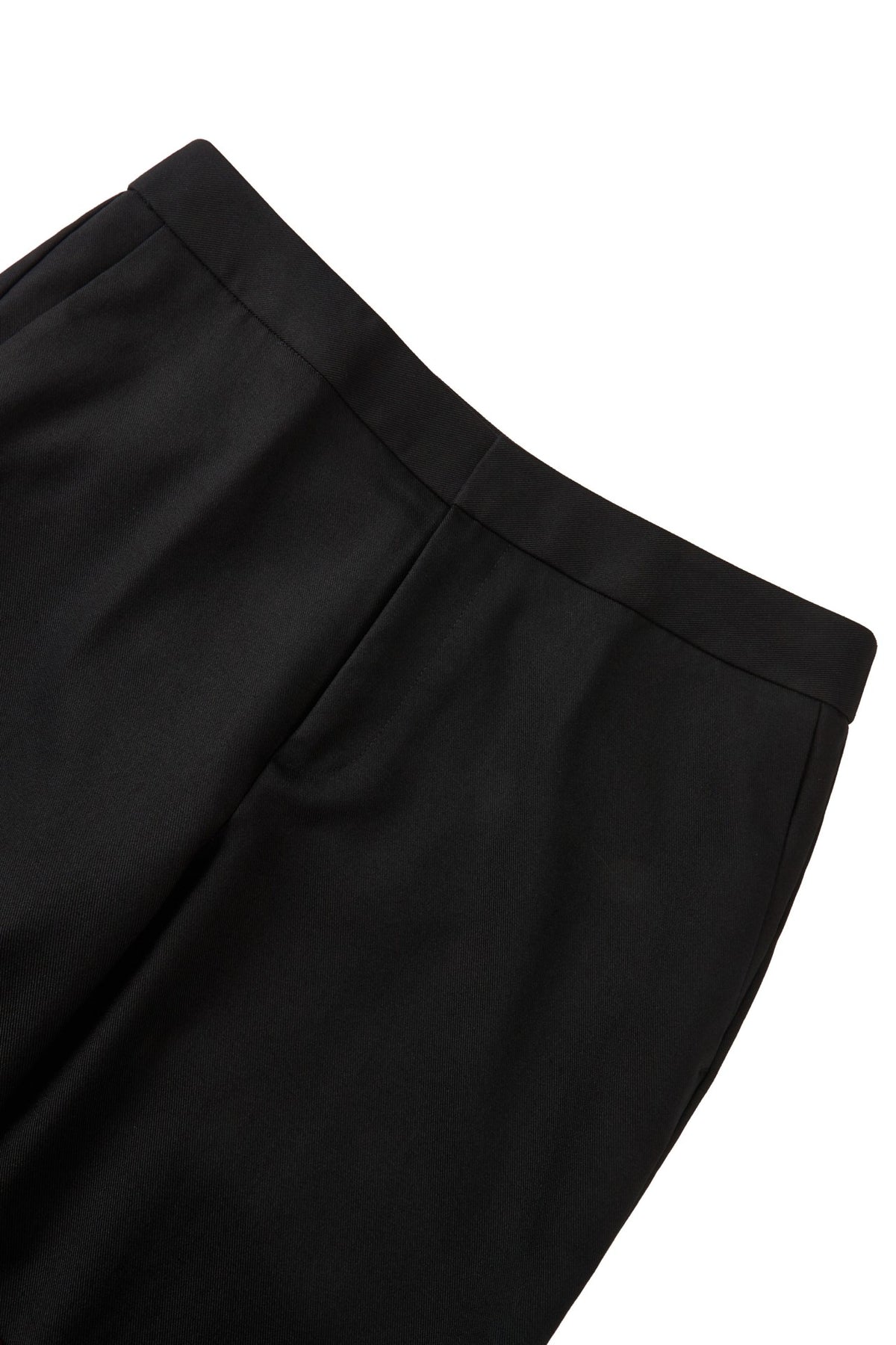 Poly Rayon Twill Cigarette Suit Pants