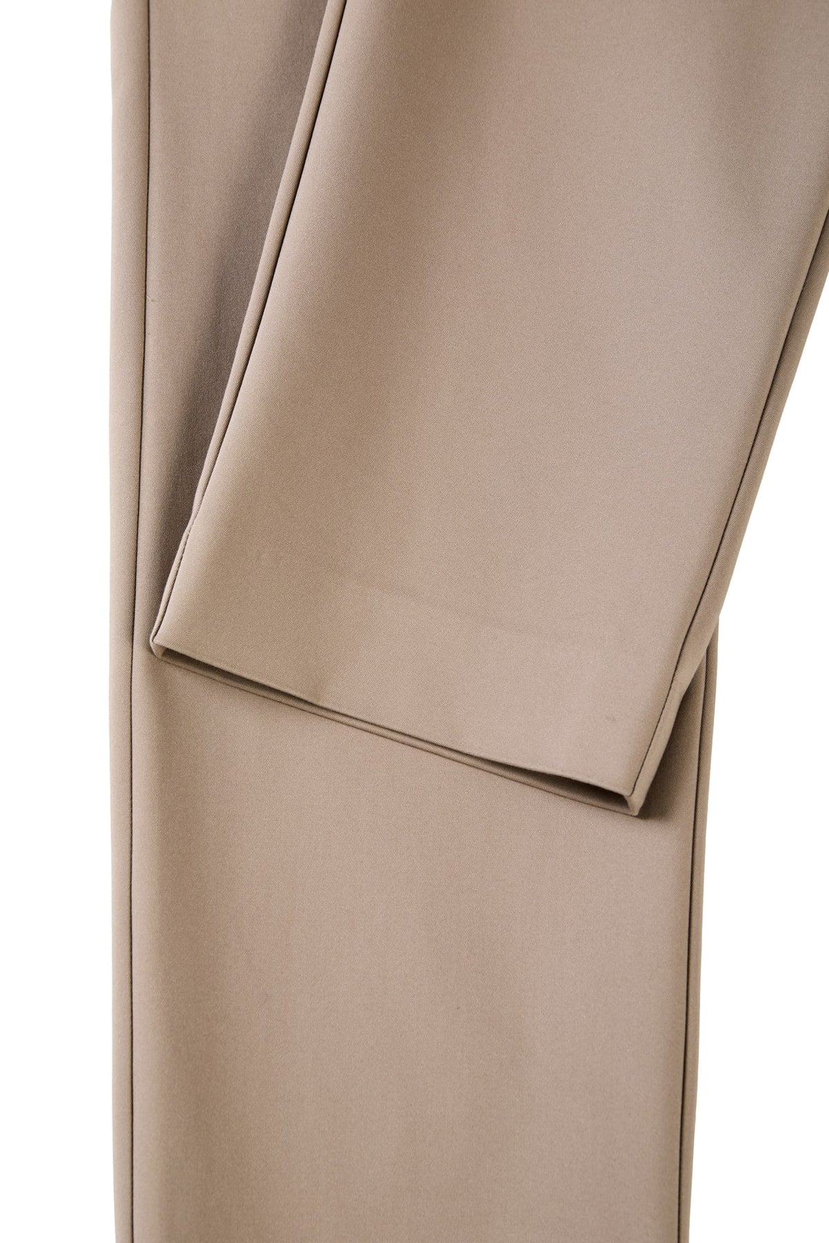 Cotton Nylon Double Weave Comfort Skinny Casual Pants