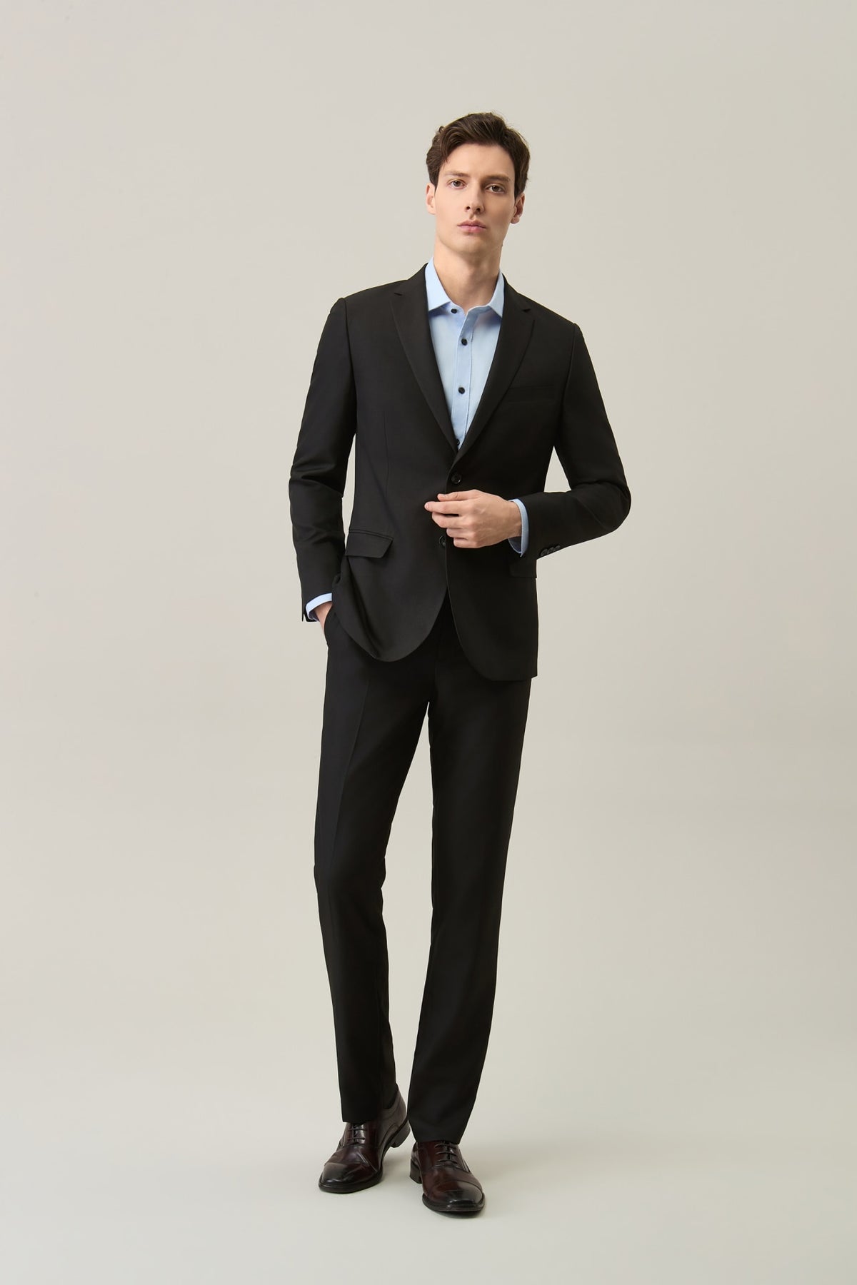 G2000 - Suits - Anti-Electrostatic Poly Twill Slim Fit Suit Blazer