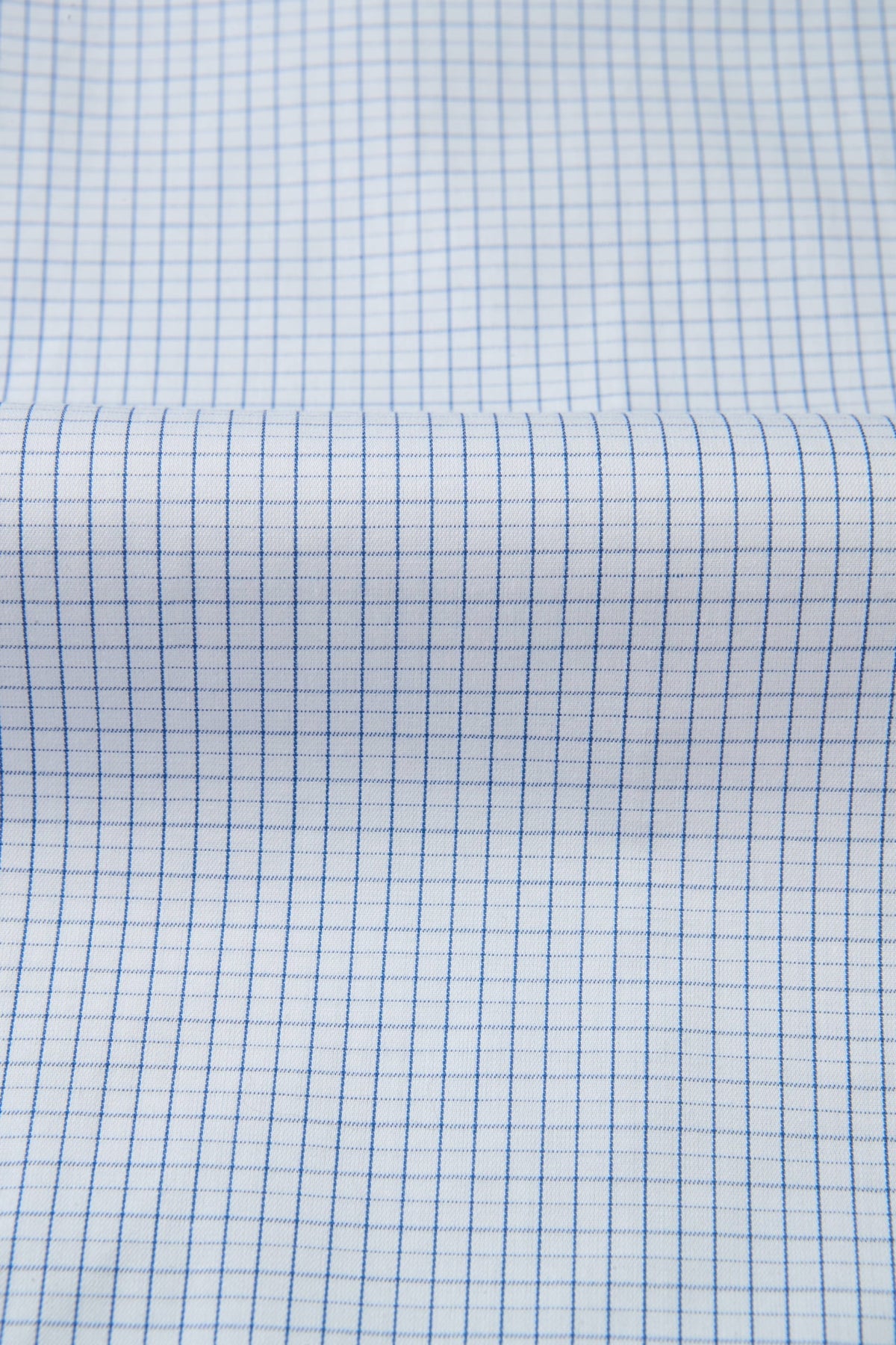 Non-Iron Easy Care Cotton Blend Check Smart Fit Long Sleeve Shirt