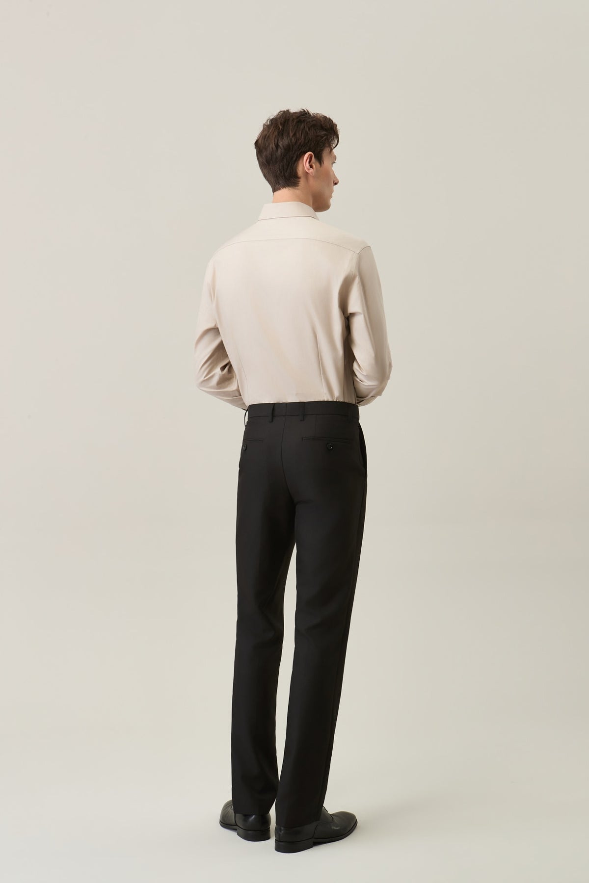 Anti-Electrostatic Poly Twill Regular Fit Suit Pants