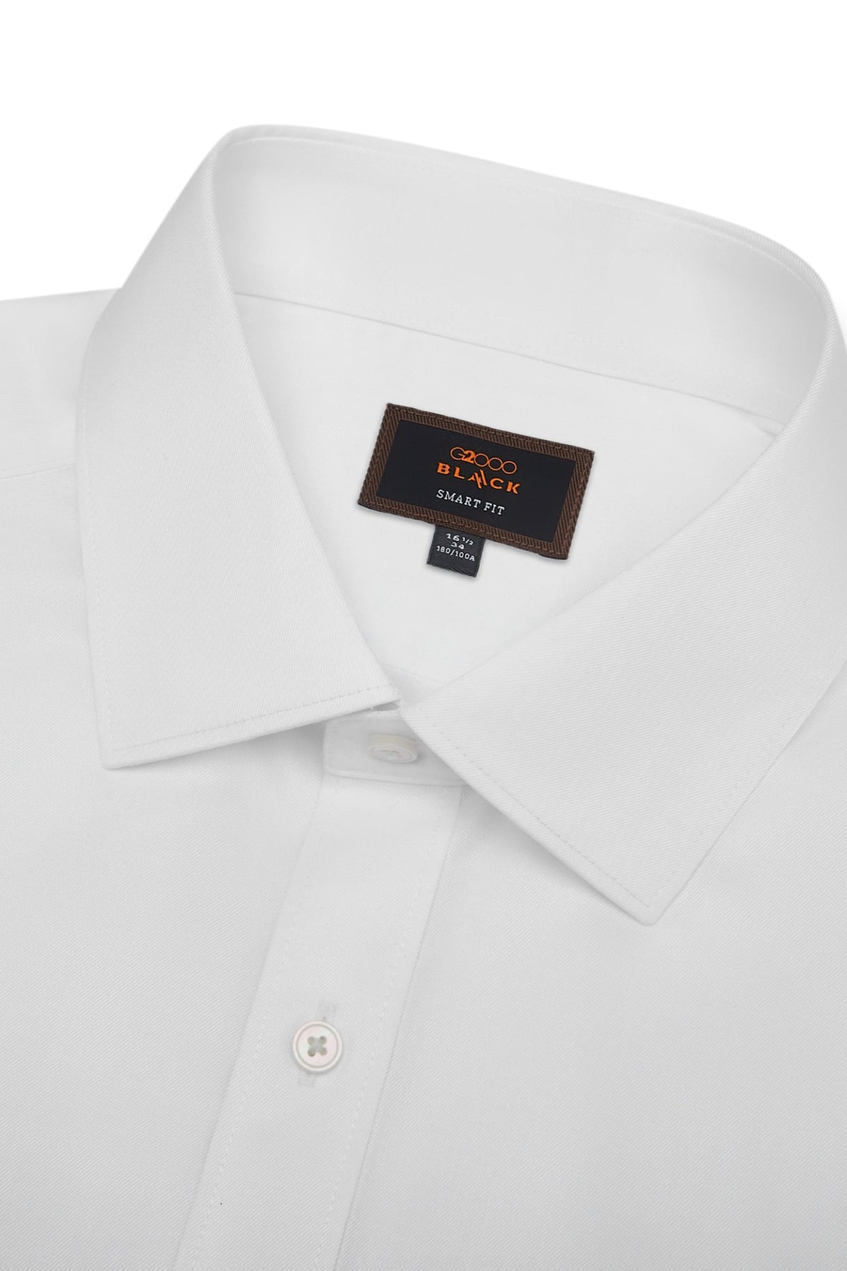 Non-Iron 200/2 Pure Cotton Fine Twill Smart Fit Long Sleeve Shirt