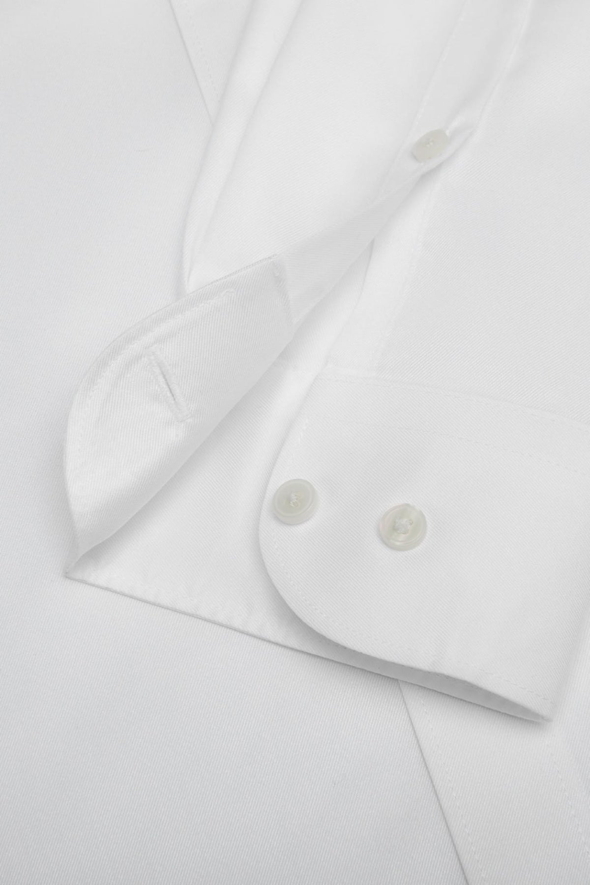 Non-Iron 200/2 Pure Cotton Fine Twill Smart Fit Long Sleeve Shirt