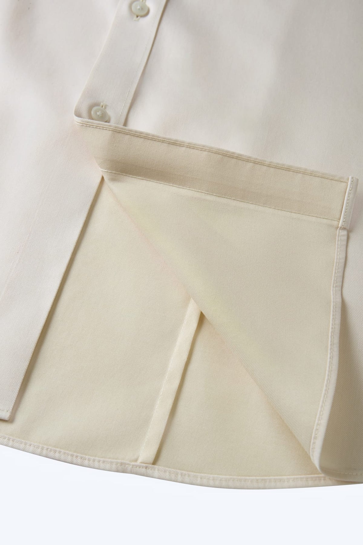 Non-Iron 200/2 Pure Cotton Fine Twill Smart Fit Long Sleeve Shirt