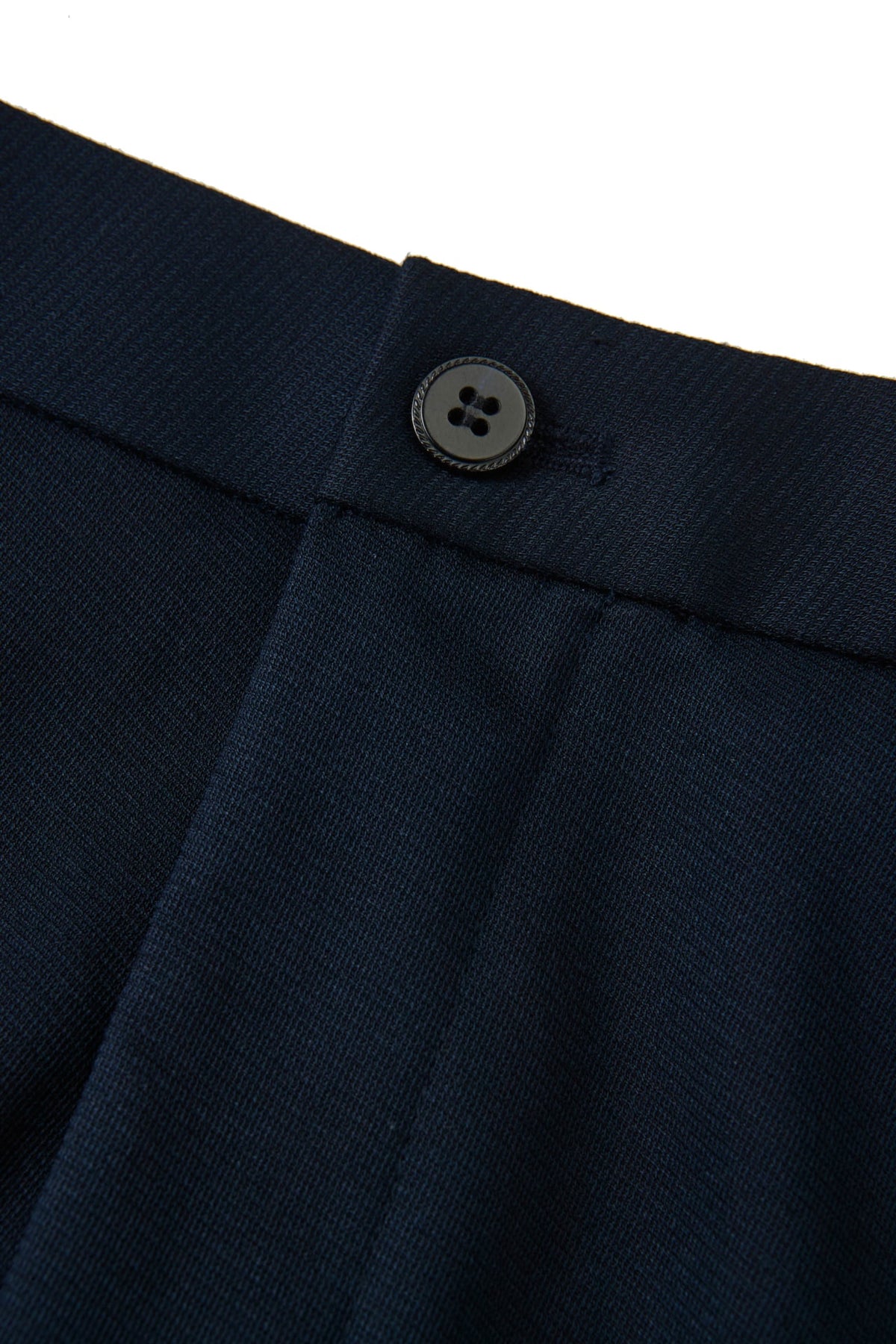 Wool Blend Smart Fit Suit Pants with Hidden Elastic Waistband