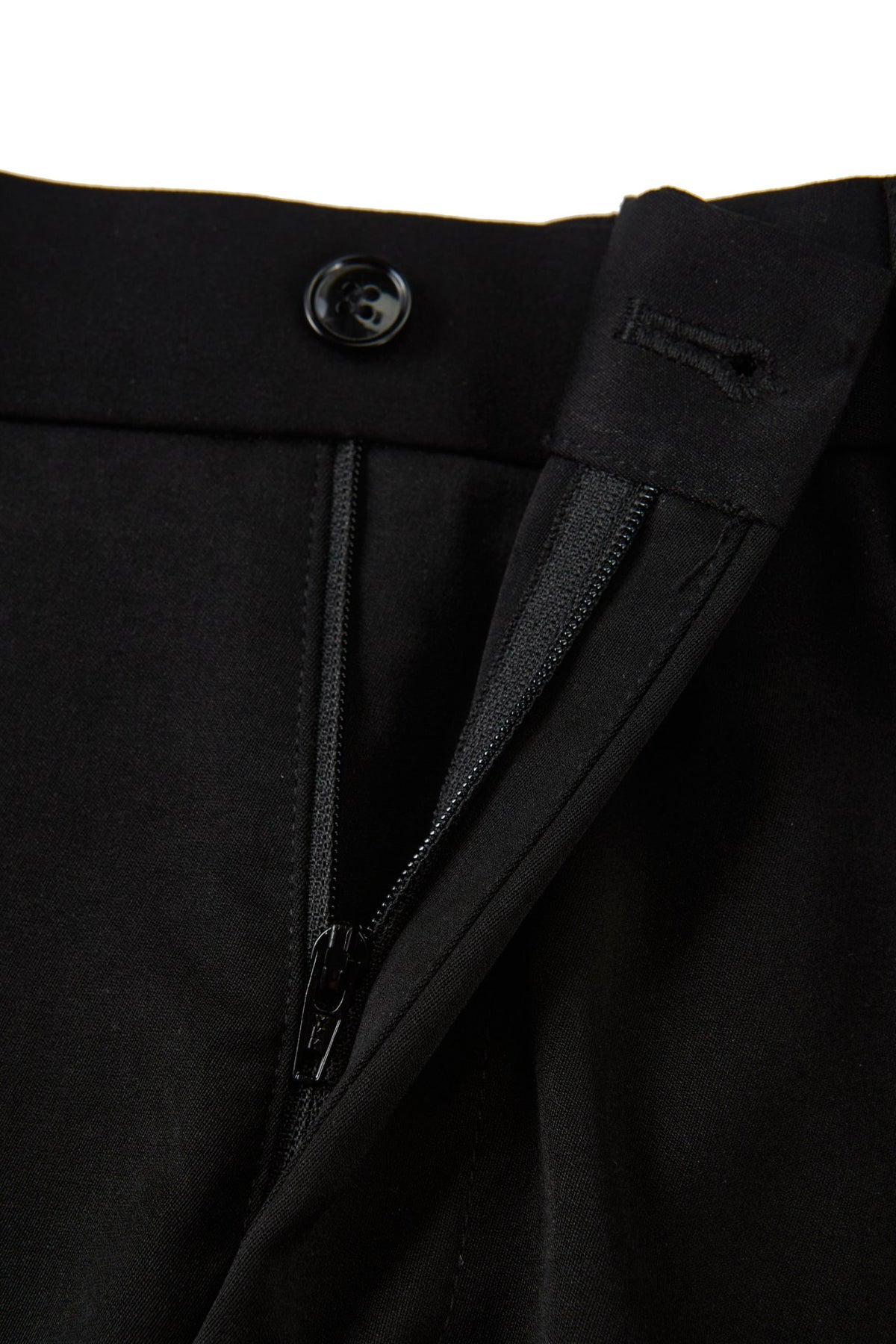 Lyocell Cashmere Blend Smart Fit Suit Pants with Hidden Elastic Waistband