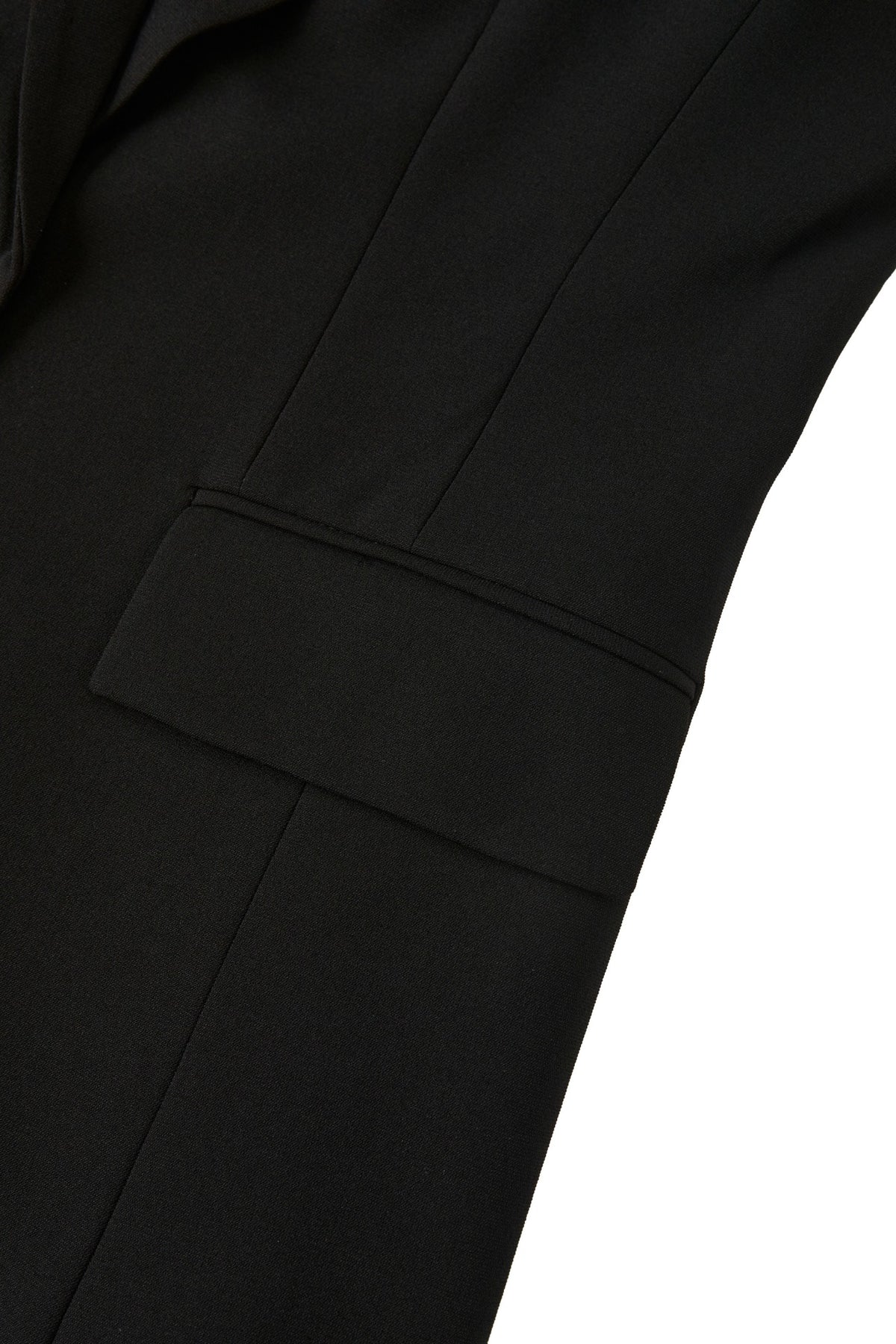 Poly Crepe Easy Fit Suit Blazer