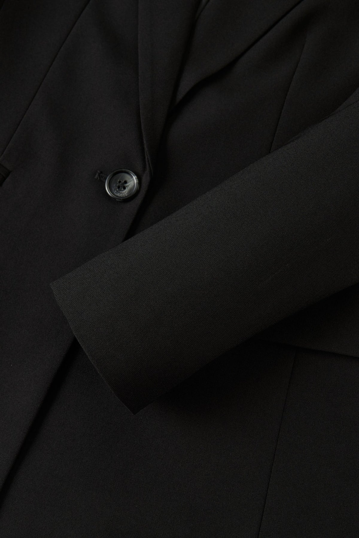Poly Crepe Easy Fit Suit Blazer