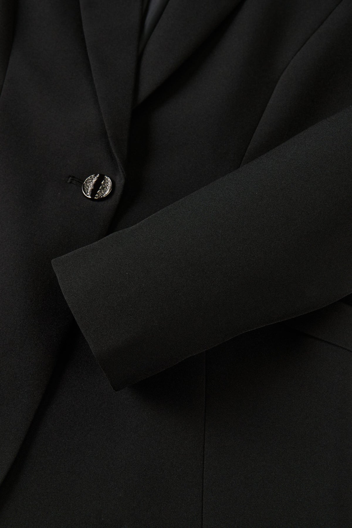 Poly Crepe Easy Fit Suit Blazer