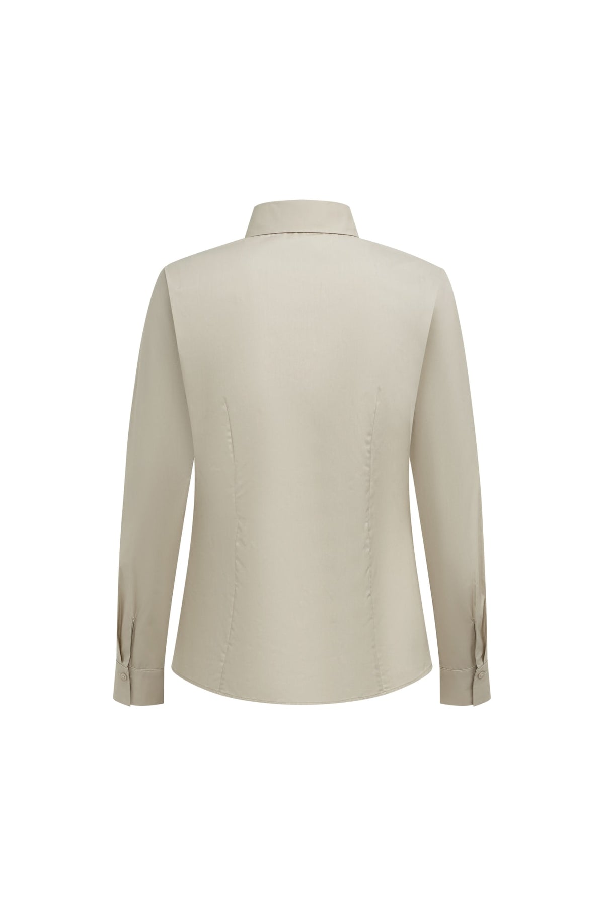 Non-Iron Cotton Blend Popln Slim Fit Long Sleeve Shirt