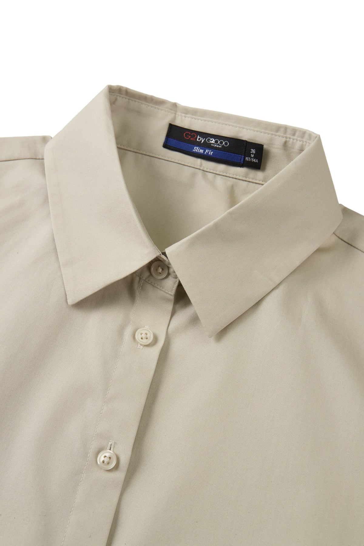 Non-Iron Cotton Blend Popln Slim Fit Long Sleeve Shirt