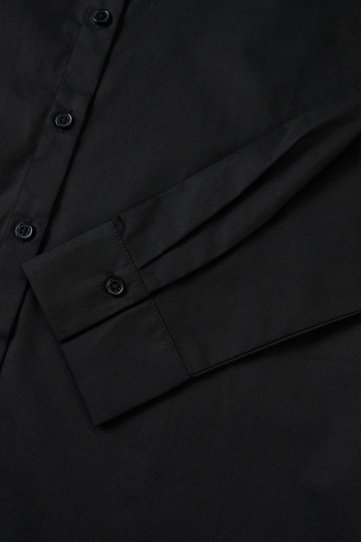 Non-Iron Cotton Blend Popln Slim Fit Long Sleeve Shirt