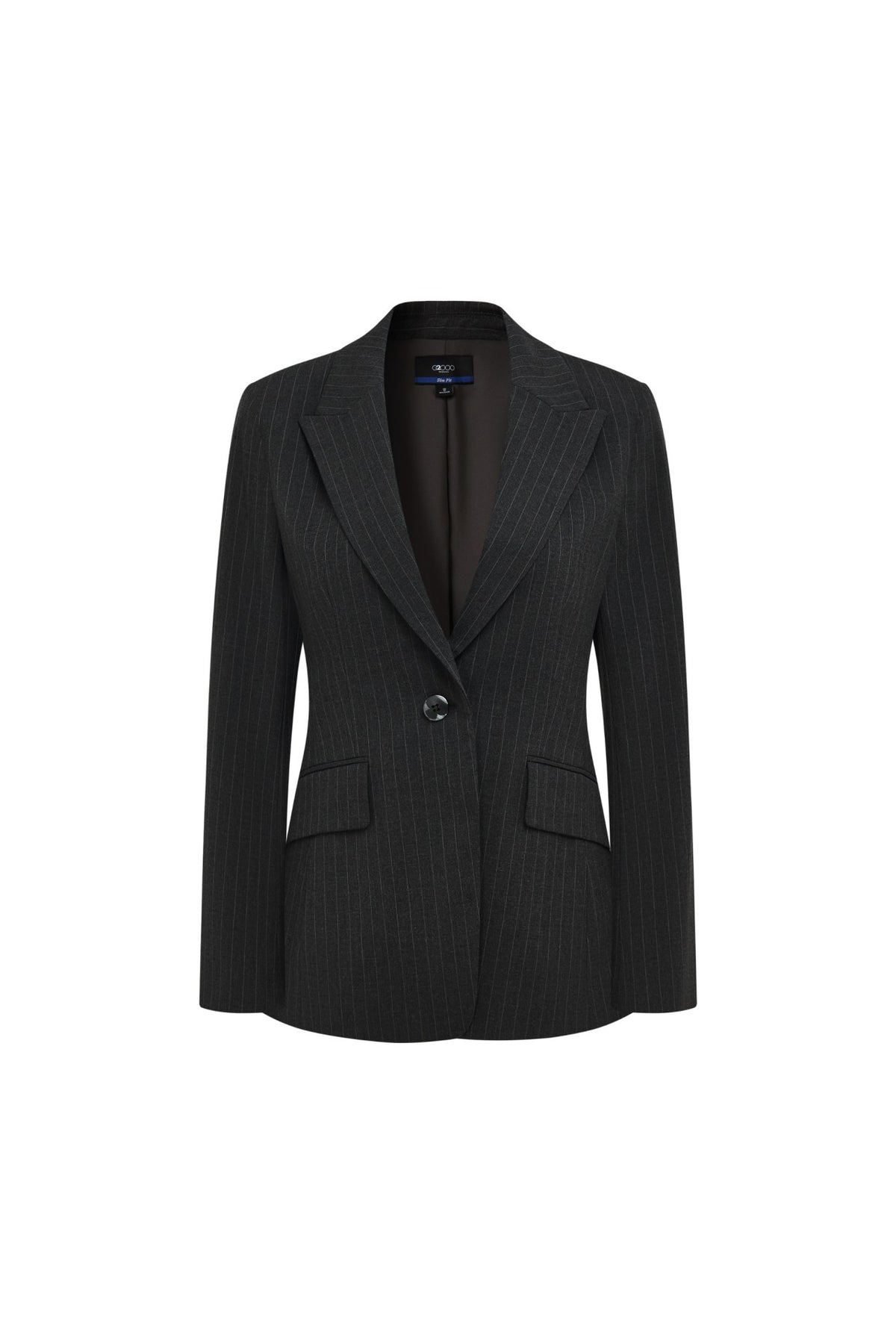 Stripe Slim Fit Suit Blazer