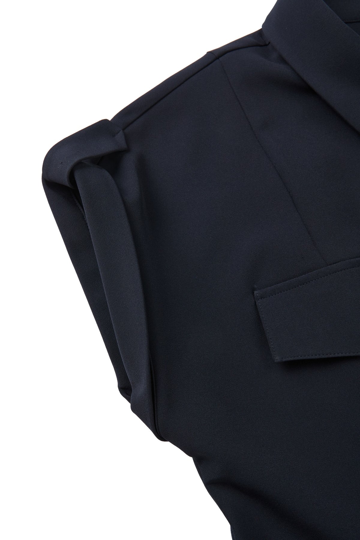G2000 - Dresses - Button-Front Midi Shirt Twill Fitted Dress