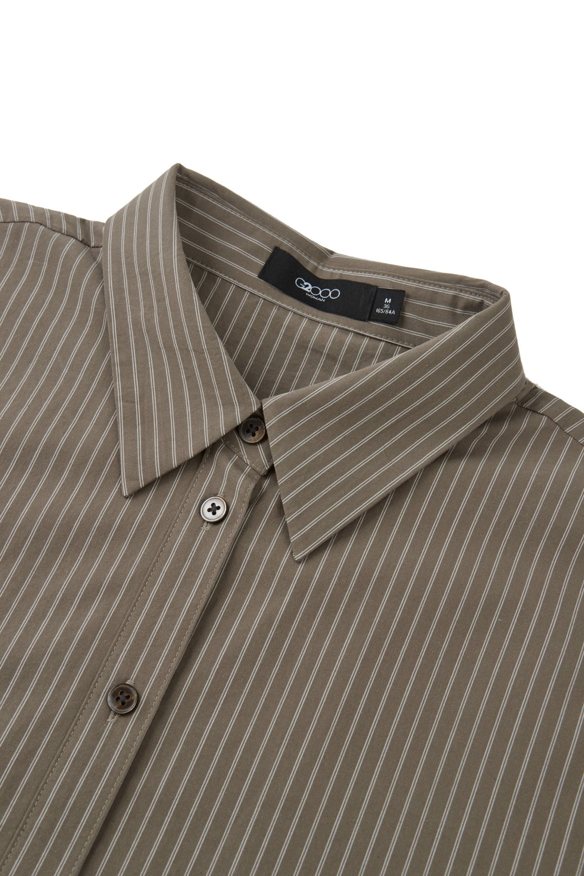 G2000 - Shirts - Pure Cotton Stripe Relax Fit Shirt