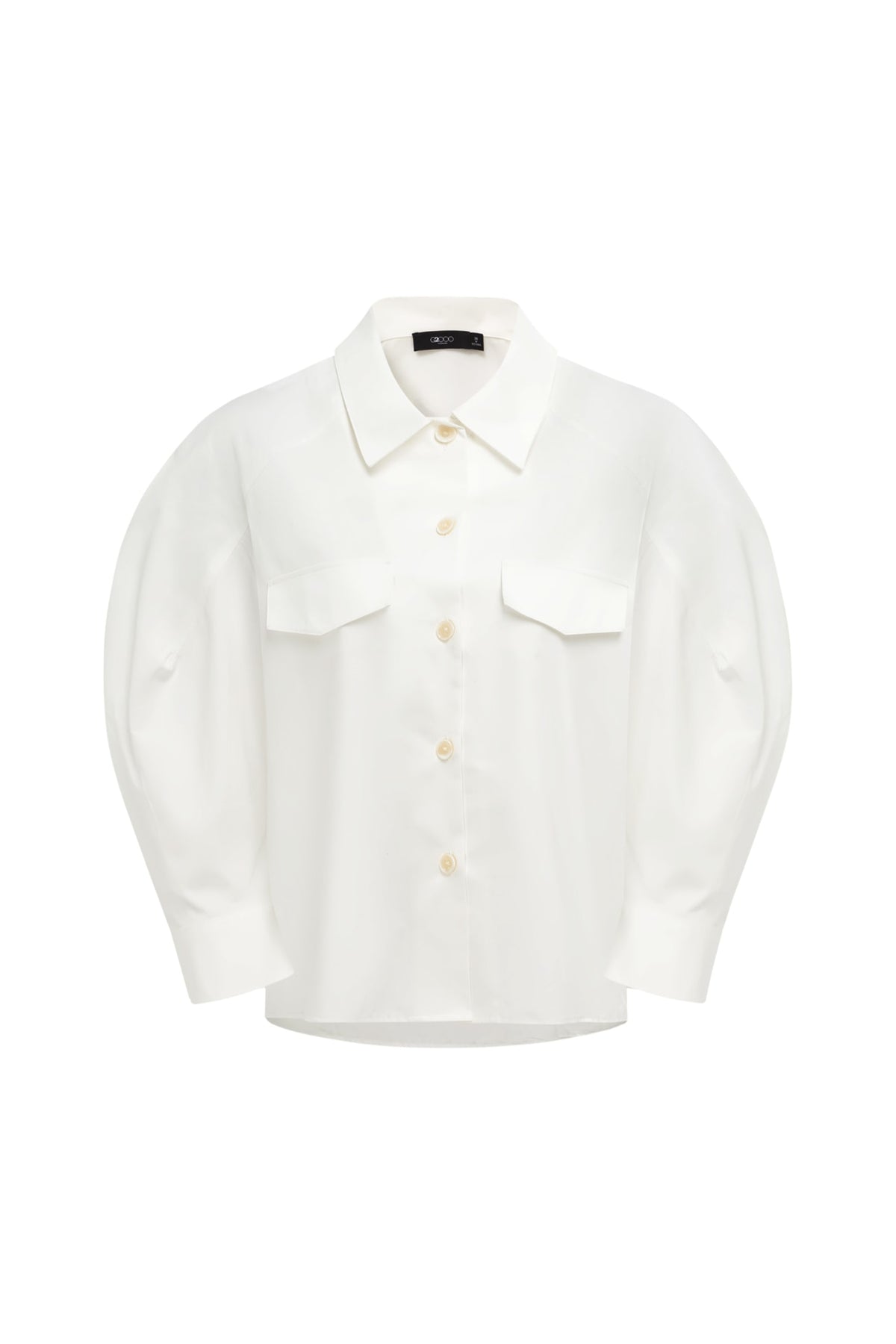 Easy Ironing Pure Cotton Double-Pocket Relax Fit Shirt