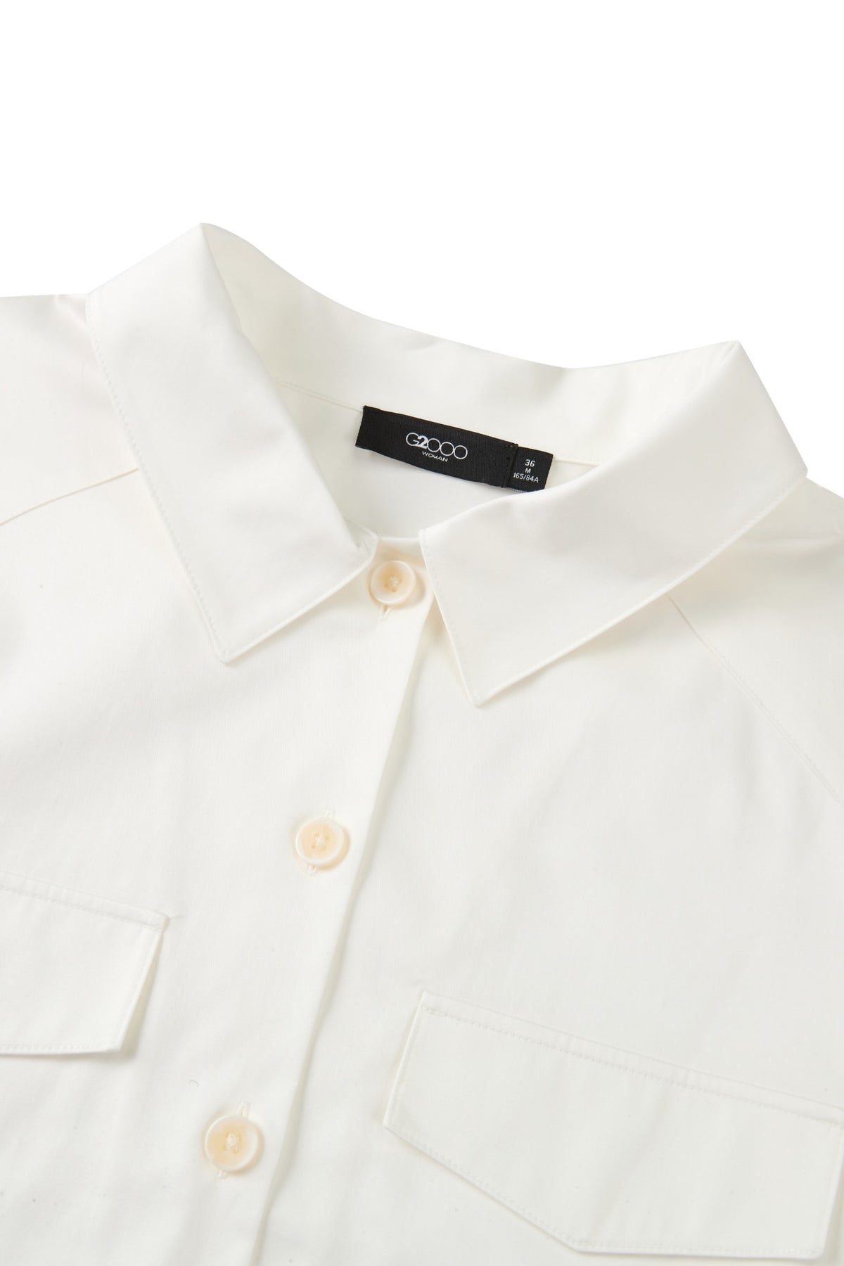 G2000 - Blouses - Easy Ironing Pure Cotton Double-Pocket Relax Fit Shirt