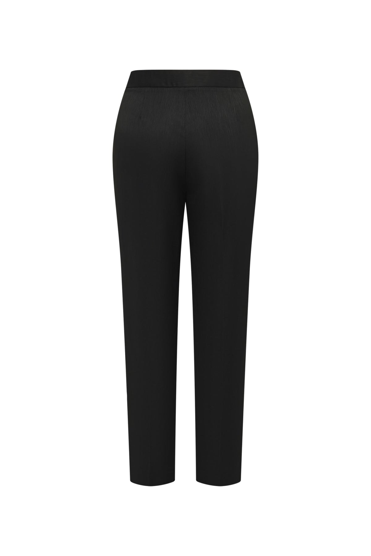 Poly Jacquard Cigarette Suit Pants