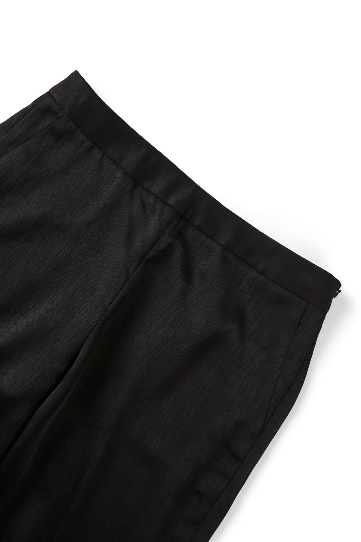 Poly Jacquard Cigarette Suit Pants