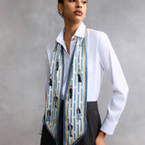 Printed Twilly Scarf