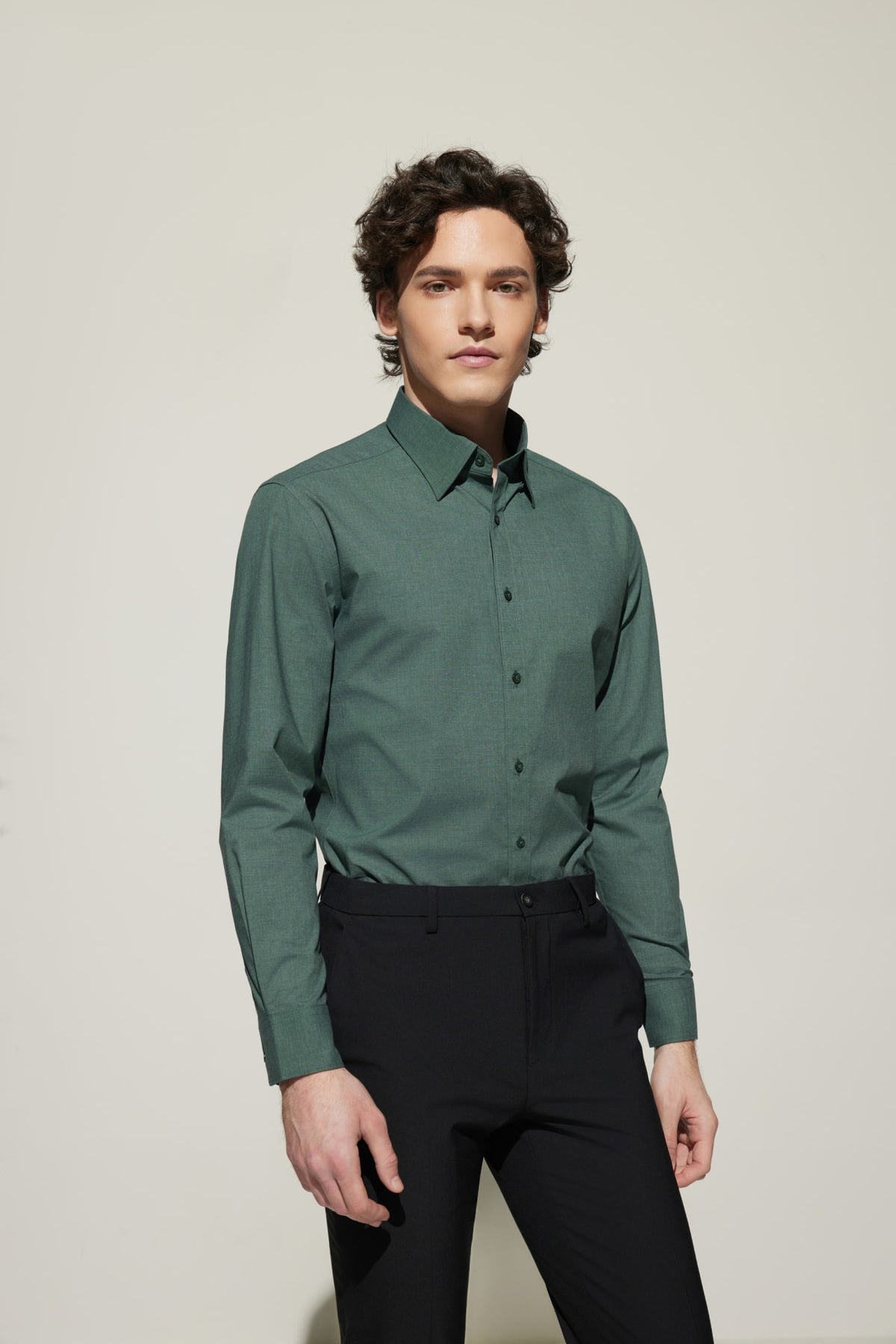 G2000 - Shirts - Non-Iron Easy Care Smart Fit Poplin Shirt