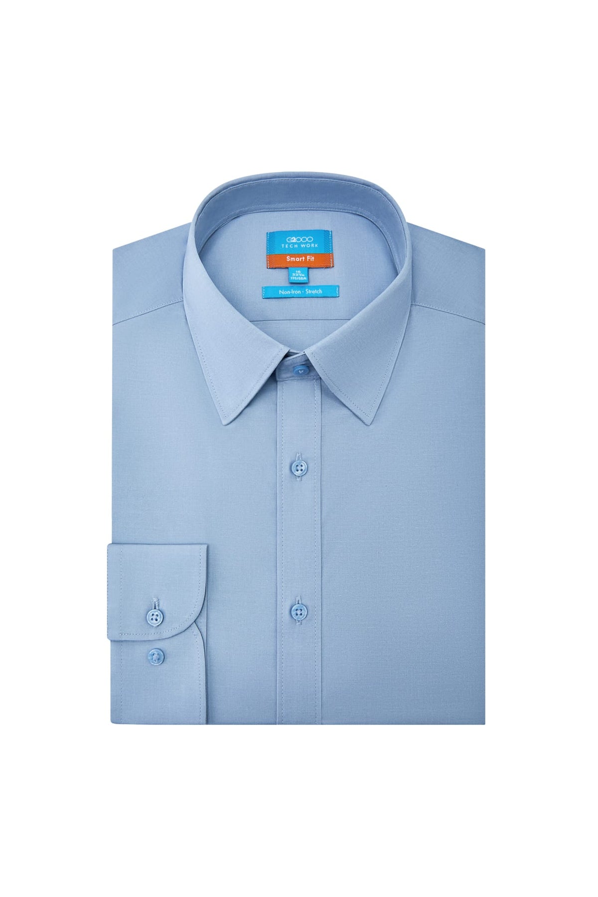 G2000 - Shirts - Non-Iron Easy Care Smart Fit Poplin Shirt