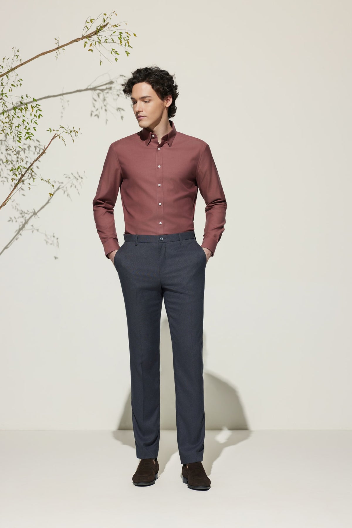 G2000 - Shirts - Non-Iron Cotton Stretch Smart Fit Oxford Shirt
