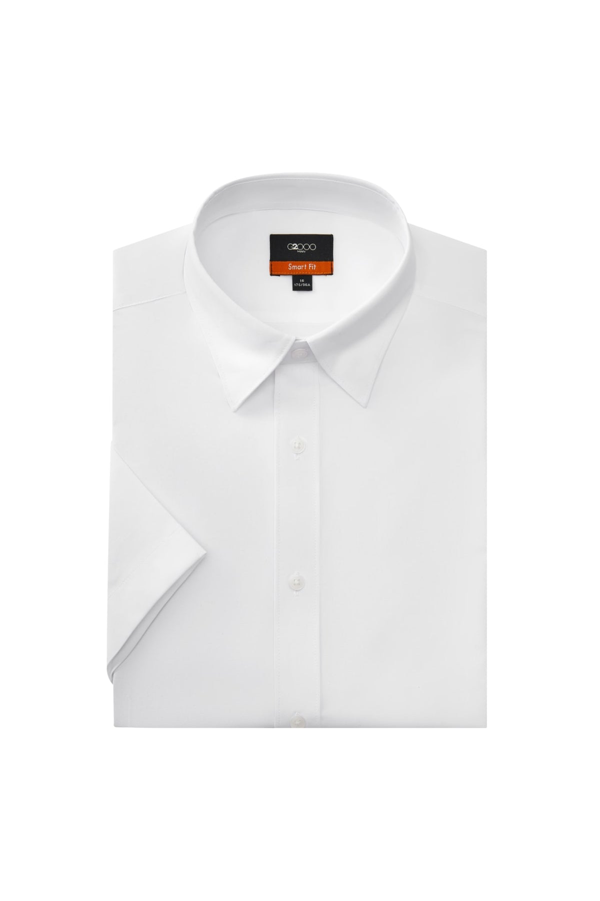 G2000 - Shirts - Non-Iron Easy Care Smart Fit Poplin Short Sleeve Shirt