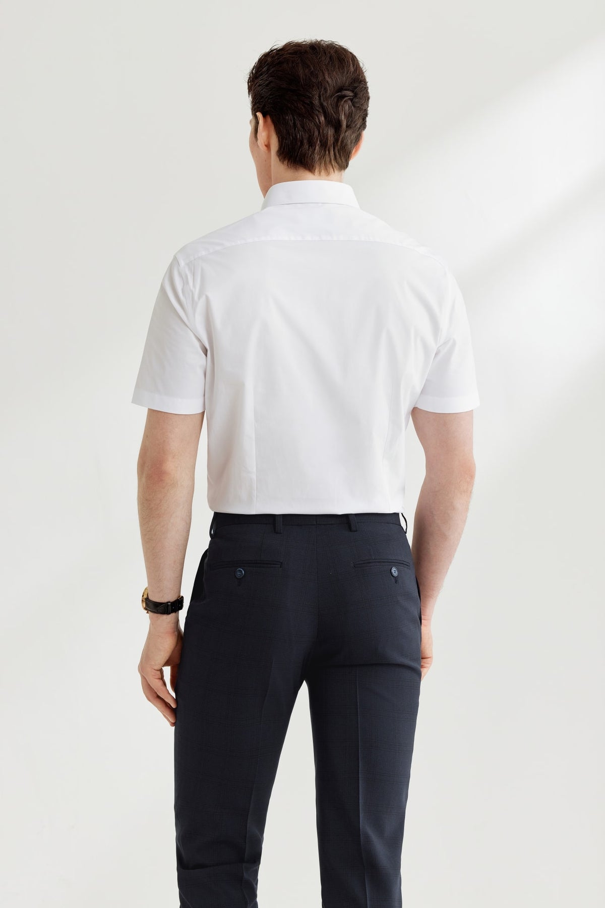 G2000 - Shirts - Non-Iron Easy Care Smart Fit Poplin Short Sleeve Shirt