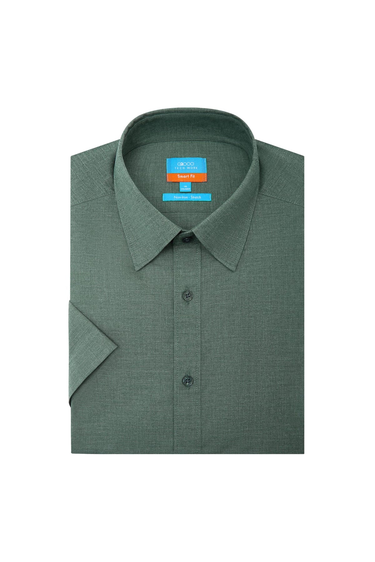 G2000 - Shirts - Non-Iron Easy Care Smart Fit Poplin Short Sleeve Shirt
