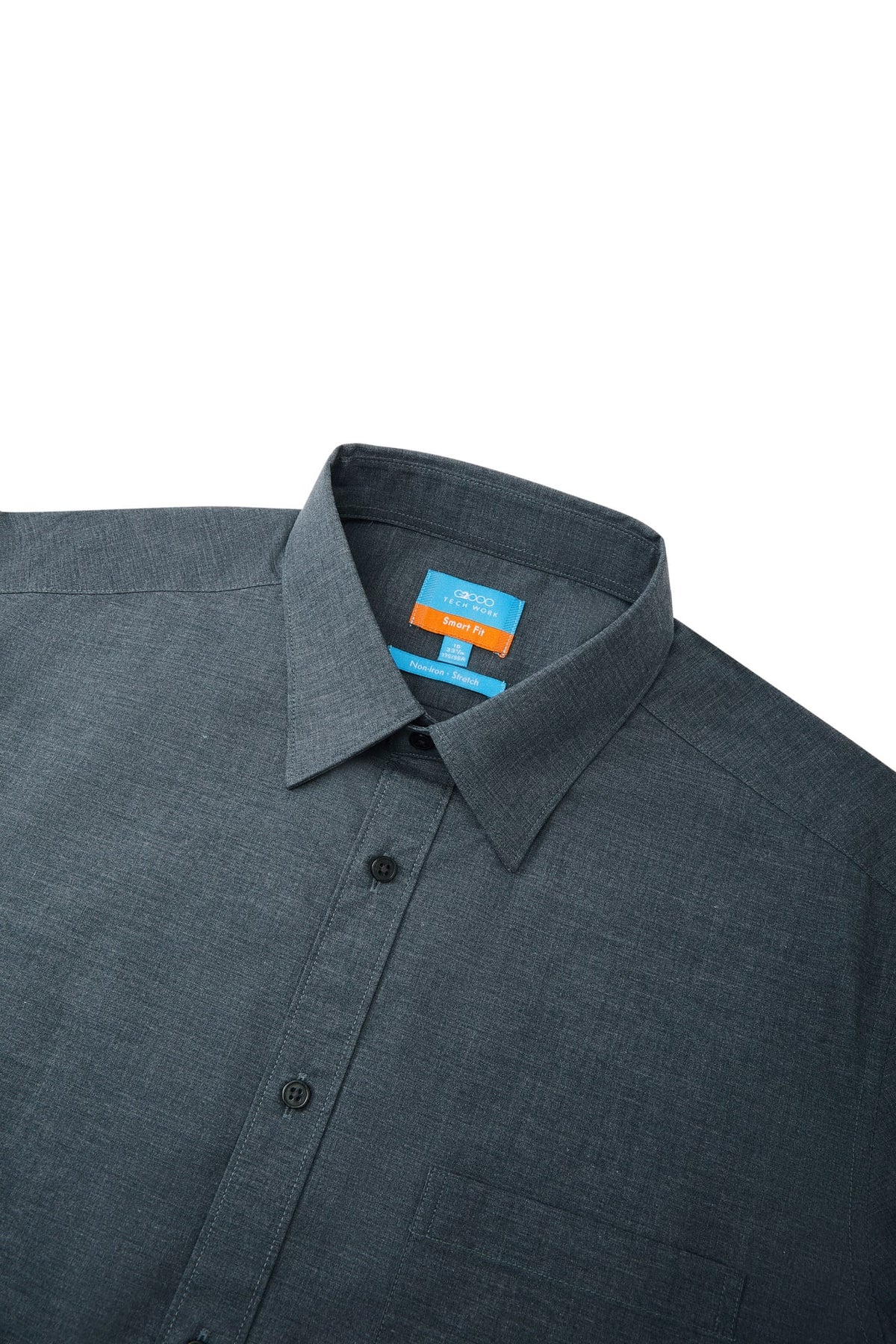 G2000 - Shirts - Non-Iron Easy Care Smart Fit Poplin Short Sleeve Shirt