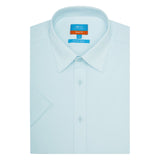 Non-Iron Easy Care Smart Fit Short Sleeve Poplin Shirt