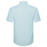 Non-Iron Easy Care Smart Fit Short Sleeve Poplin Shirt