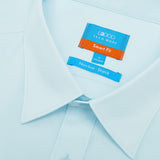 Non-Iron Easy Care Smart Fit Short Sleeve Poplin Shirt