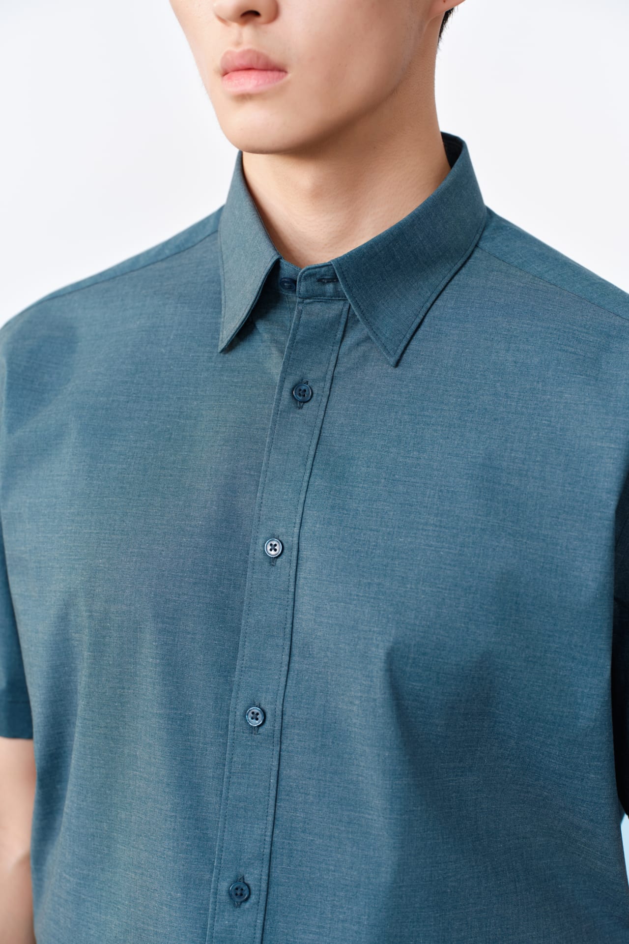 Non-Iron Easy Care Stretch Poplin Smart Fit Short Sleeve Shirt – G2000 SG