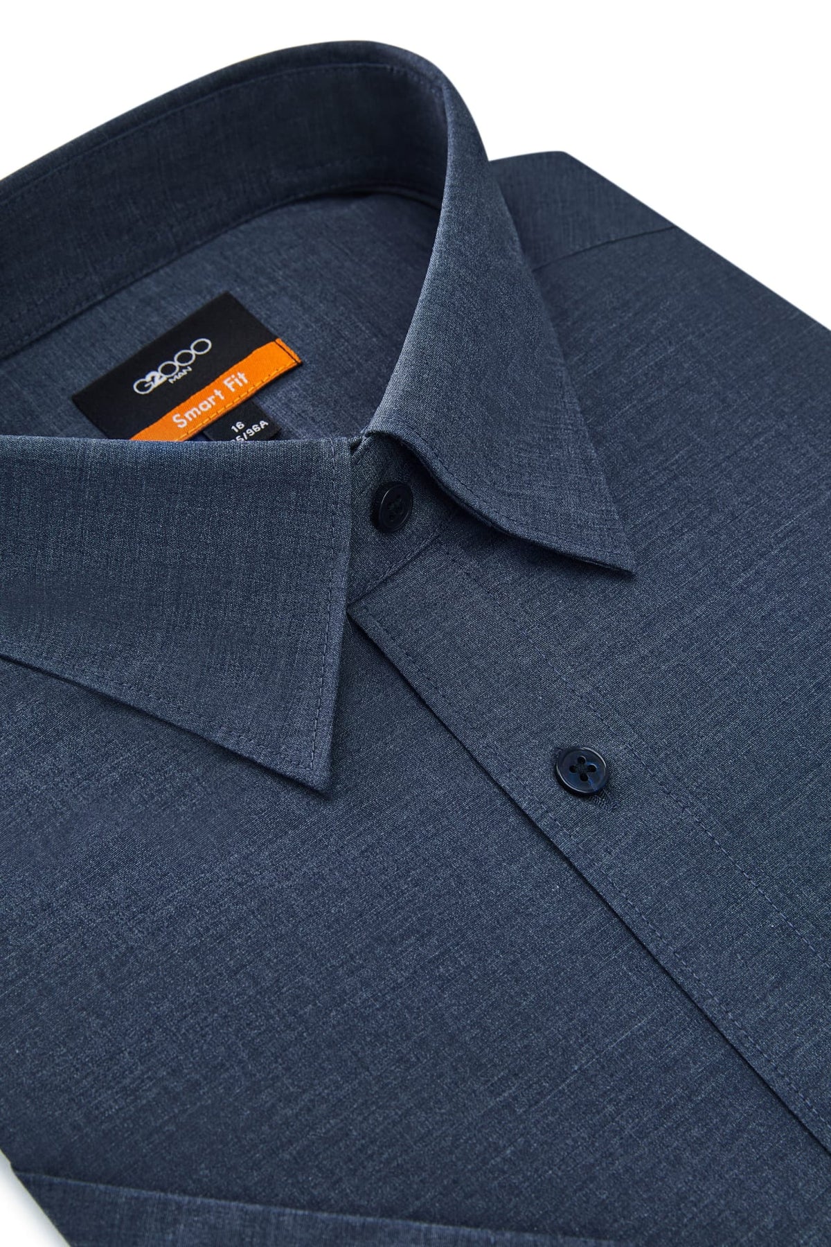 G2000 - Shirts - Non-Iron Easy Care Smart Fit Poplin Short Sleeve Shirt