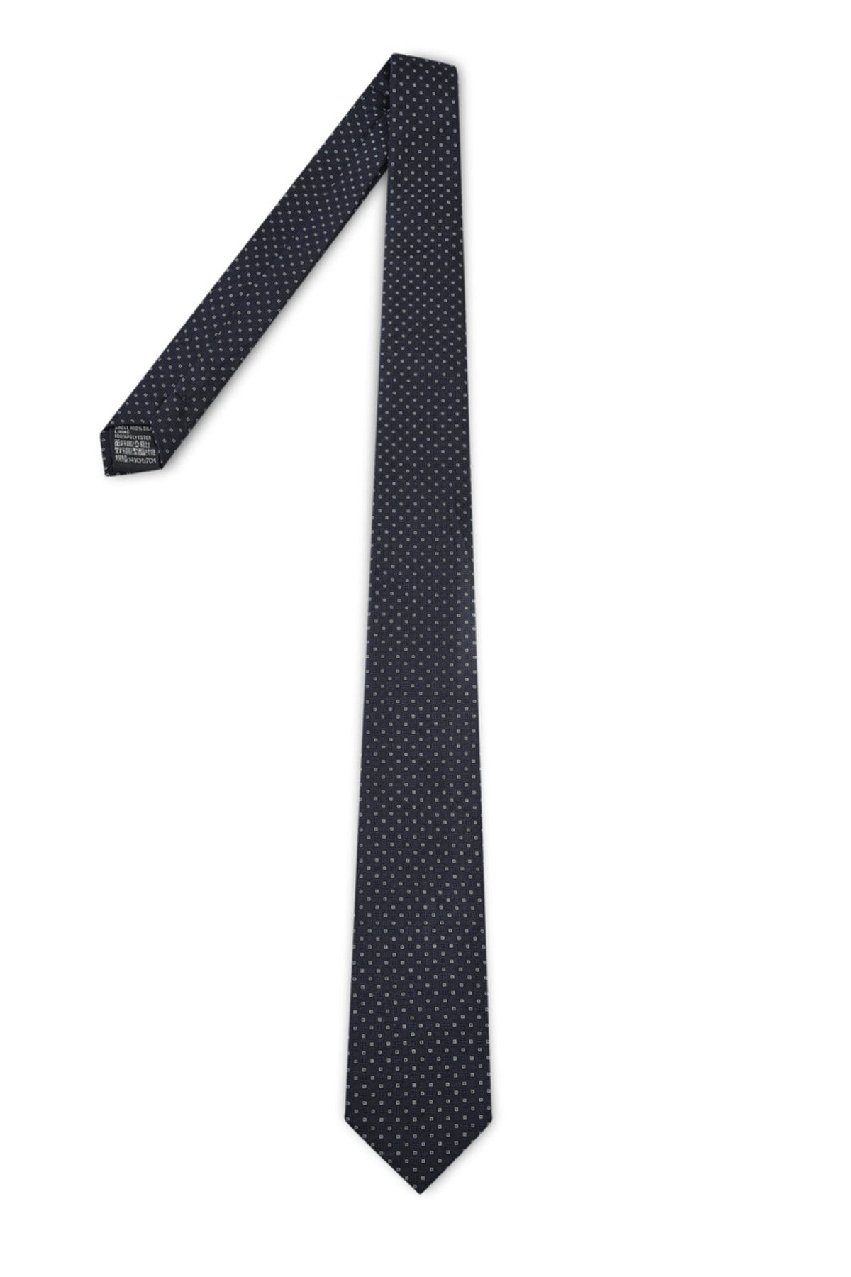 G2000 Neckties Silk Dot Tie Deep Sea Wander