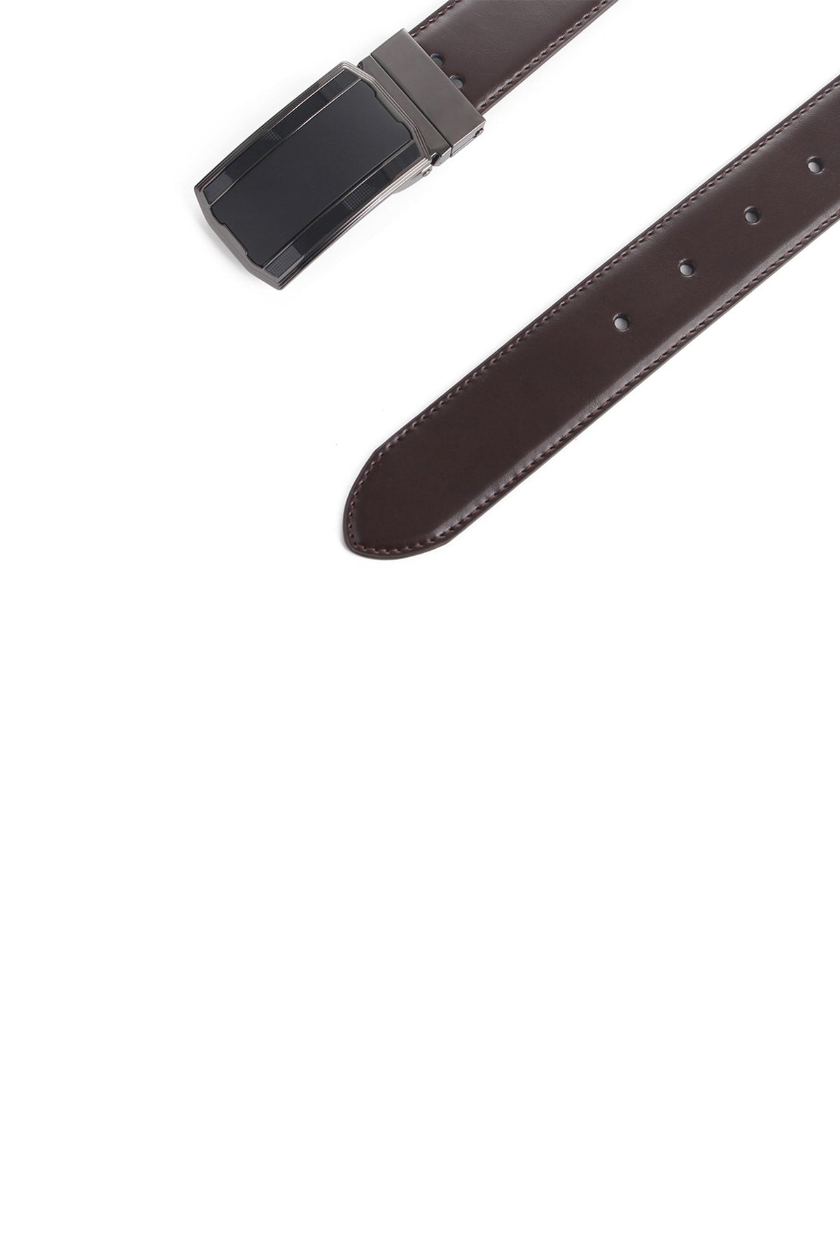 G2000 - Belts - 35mm Chestnut Genuine Split Leather Reversible Belt [Without Buckle]