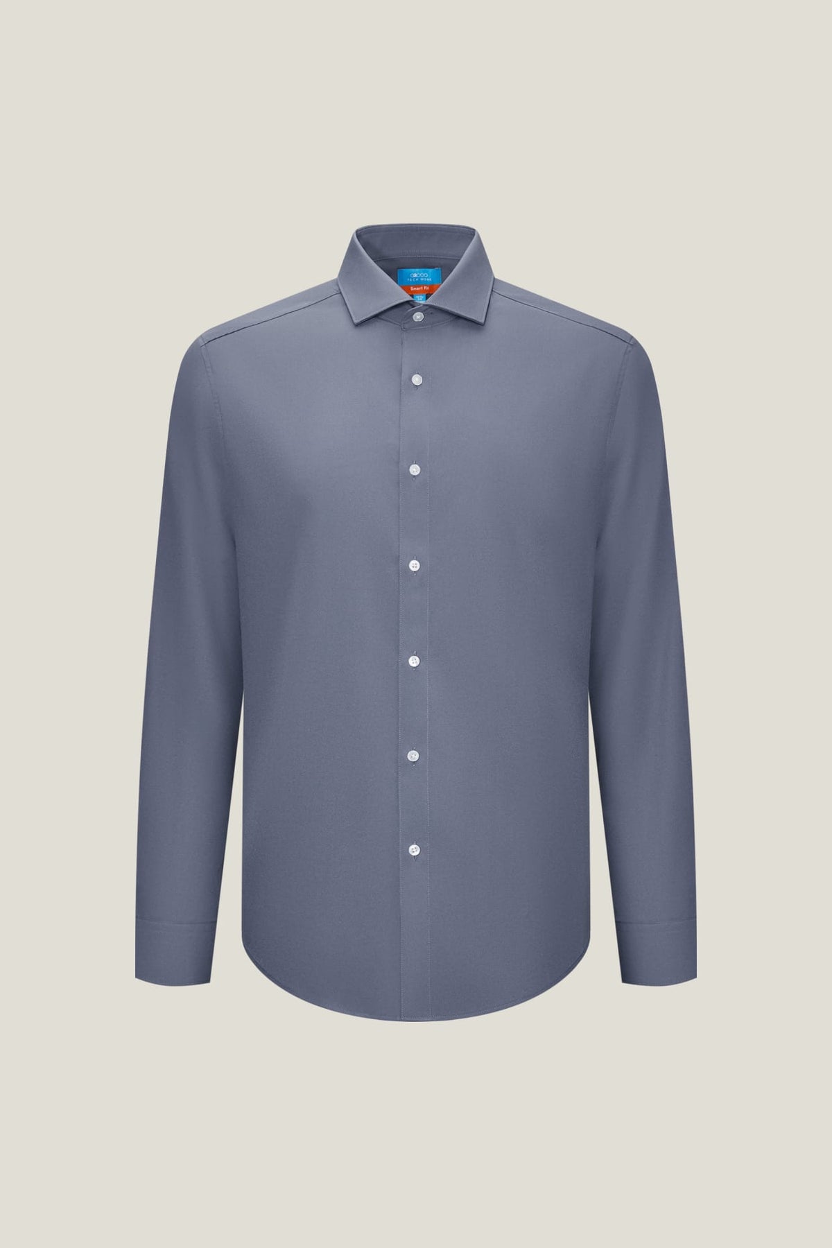 G2000 Shirts Non-Iron Dry Smart Fit Poplin Shirt Shadow Blue Smart