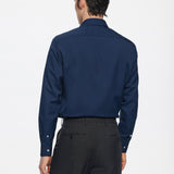 Non-Iron Dry Poplin Smart Fit Long Sleeve Shirt