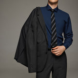 Non-Iron Dry Poplin Smart Fit Long Sleeve Shirt