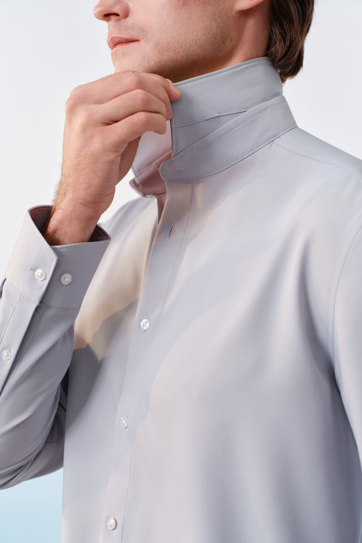 G2000 Shirts Non-Iron Dry Poplin Smart Fit Long Sleeve Shirt