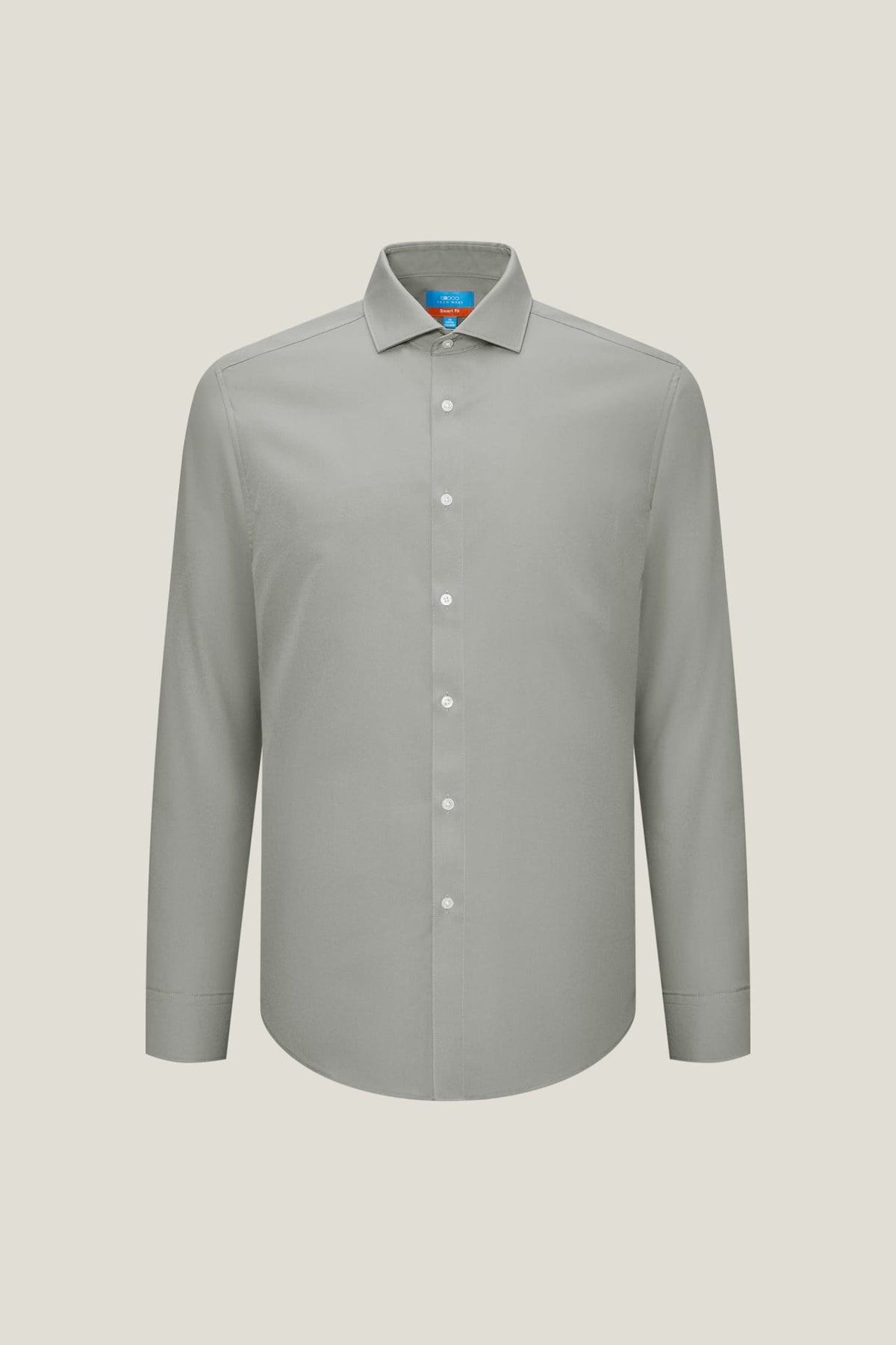 G2000 - Shirts - Non-Iron Dry Smart Fit Poplin Shirt - Smart - Steel Gray