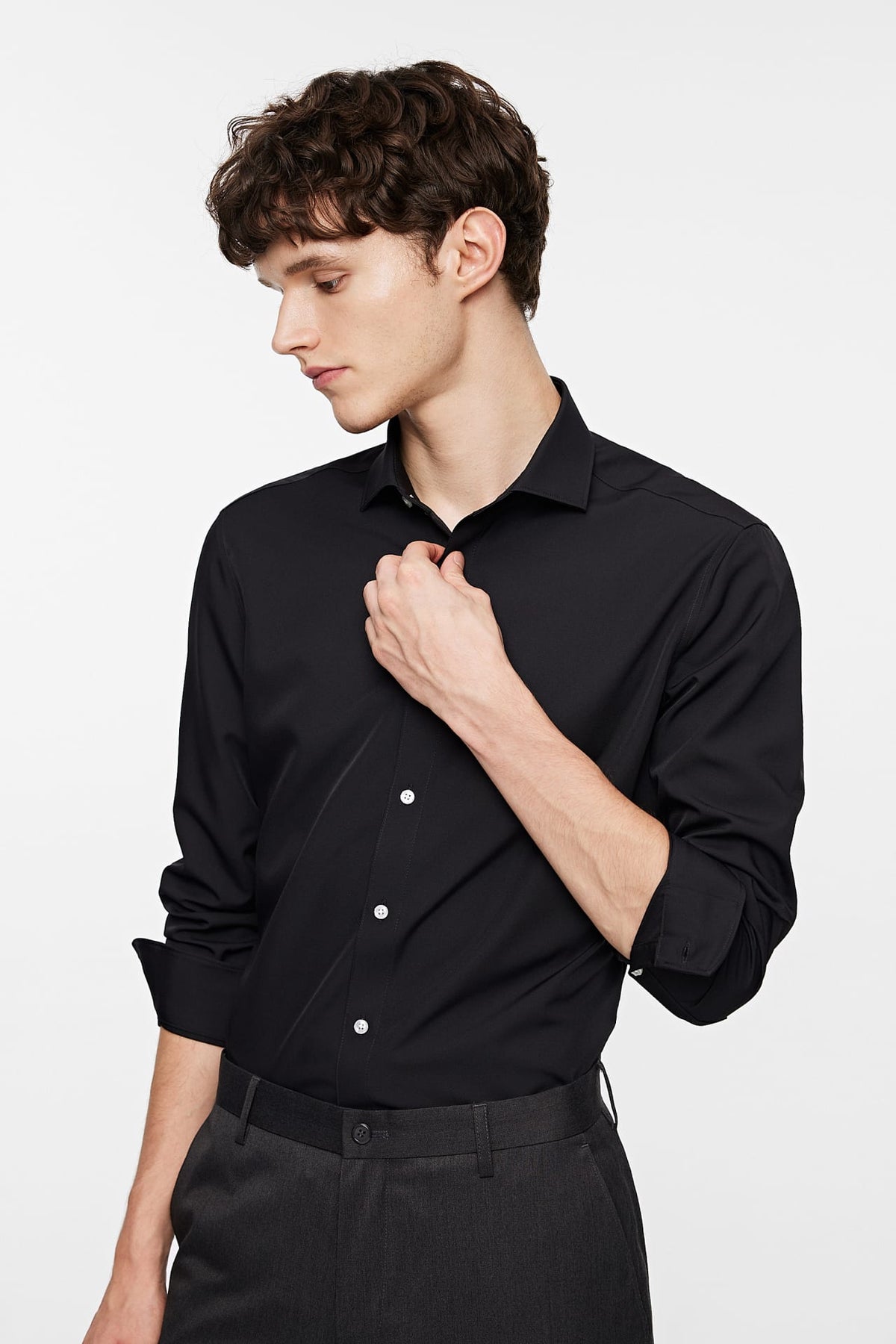 G2000 Shirts Non-Iron Dry Poplin Smart Fit Long Sleeve Shirt