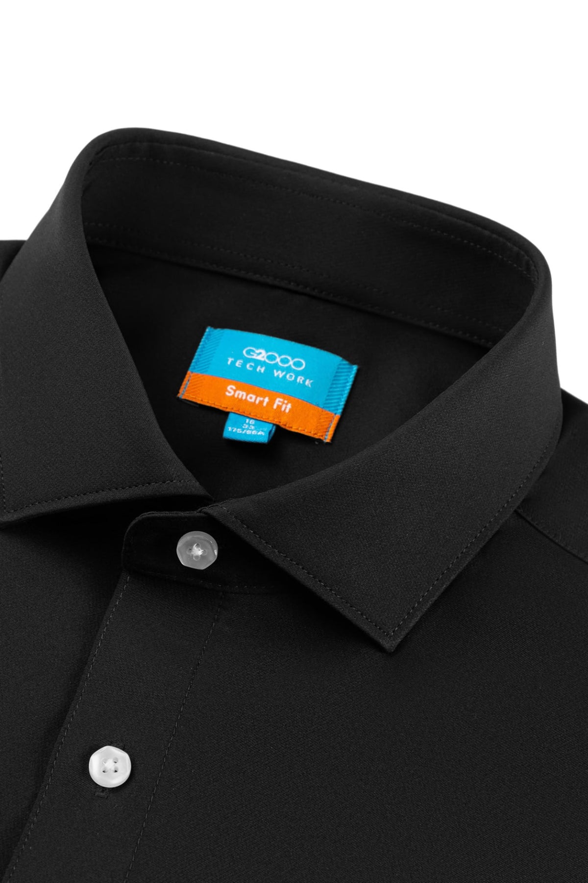 G2000 Shirts Non-Iron Dry Poplin Smart Fit Long Sleeve Shirt