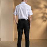 Non-Iron Dry Poplin Smart Fit Short Sleeve Shirt