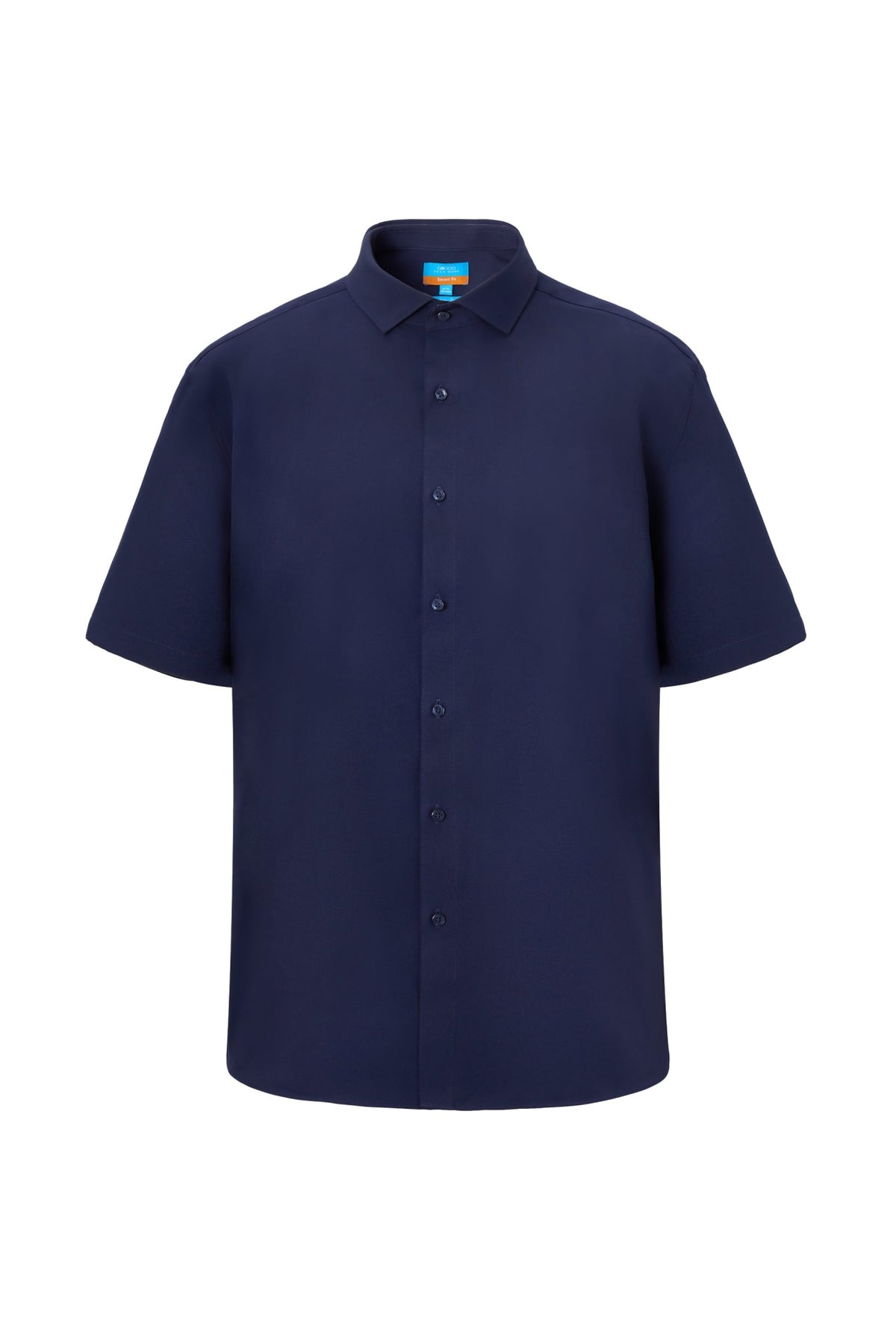 Non-Iron Dry Poplin Smart Fit Short Sleeve Shirt